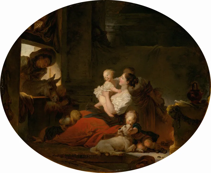 The Happy Family by Jean Honoré Fragonard