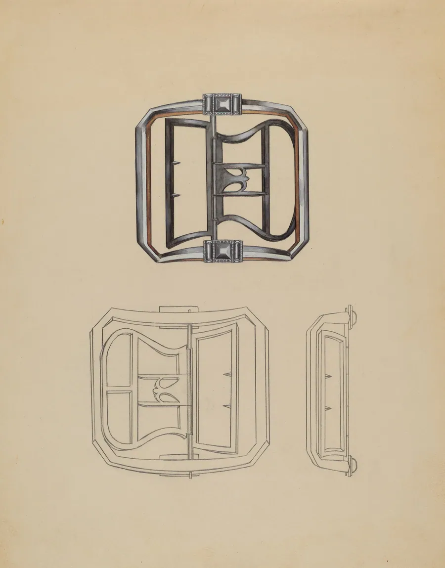 Shoe Buckle by John Dieterich