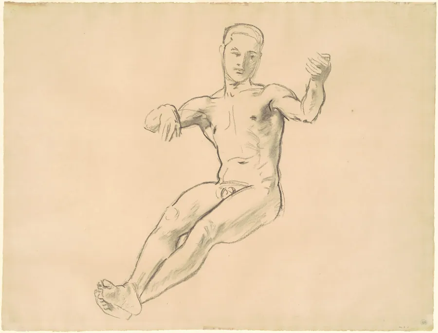 Study for "Arion" by John Singer Sargent