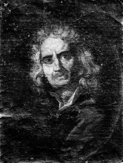 Portræt af Cavalier Burnes