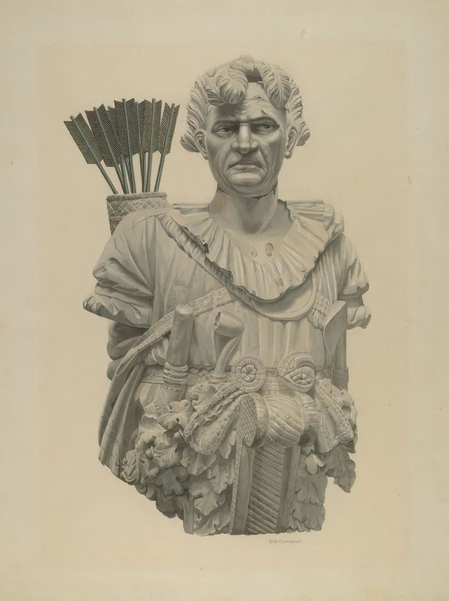 "Tamanend" Figurehead by Douglas Campbell