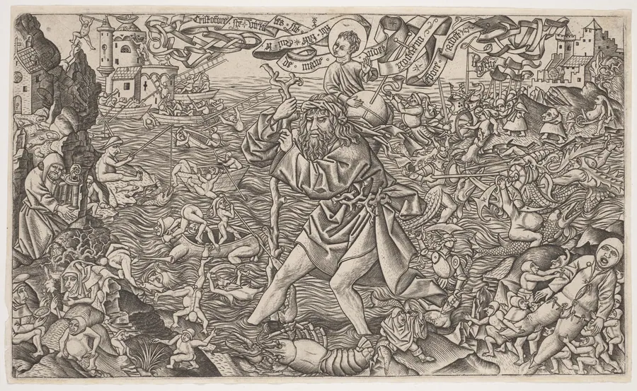 St. Christopher by Alart du Hameel