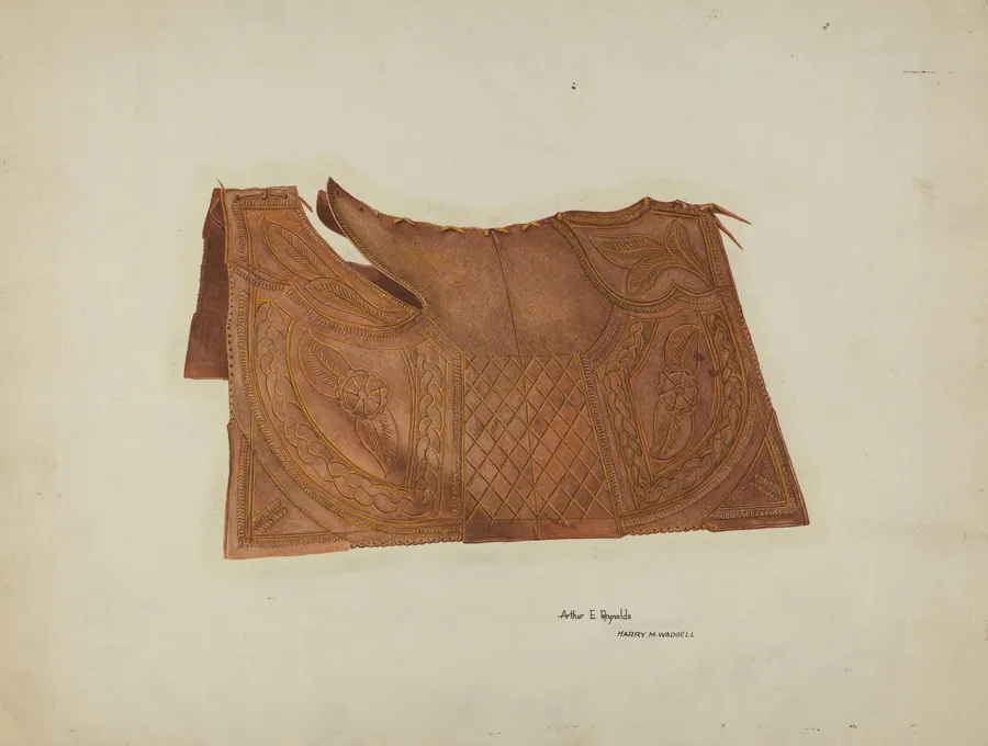 Saddle Cover by Harry Mann Waddell