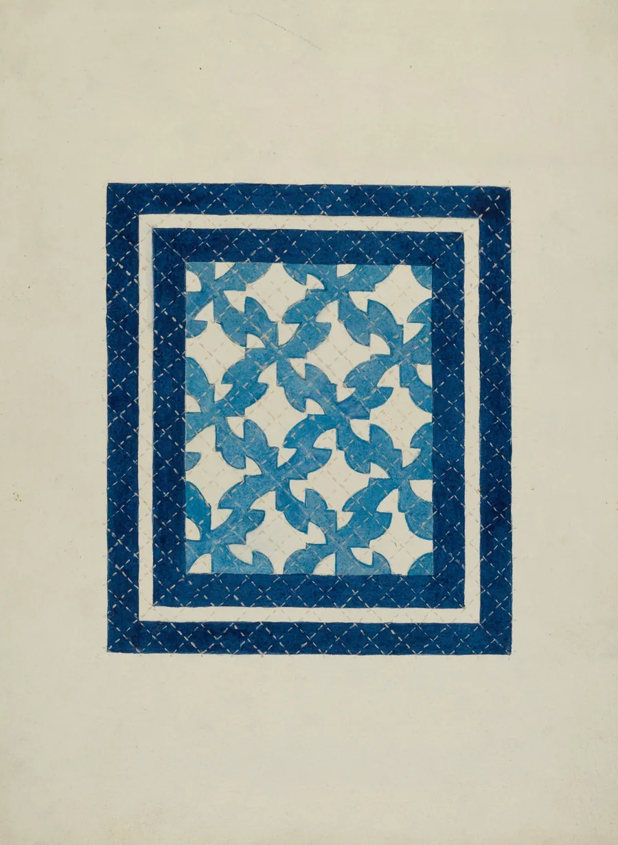 Patchwork Quilt by Genevieve Sherlock