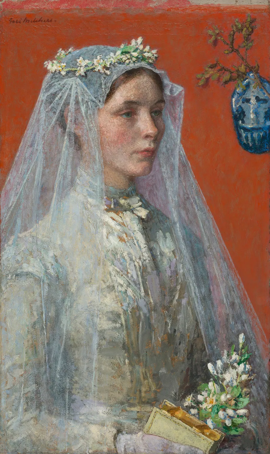The Bride by Gari Melchers, born Detroit MI 1860-died Falmouth, VA 1932
