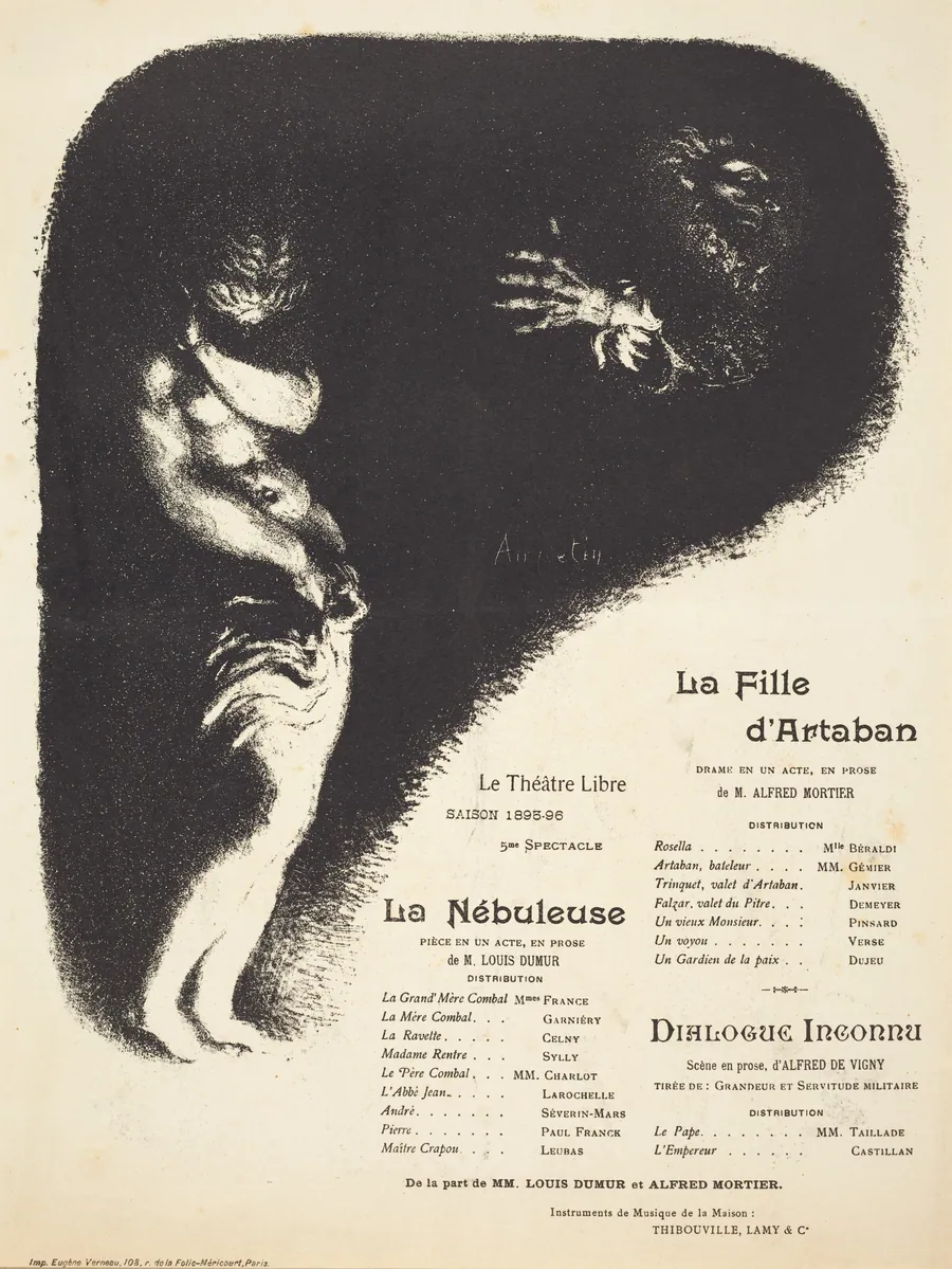 La Fille d'Artaban; La Nébuleuse; Dialogue inconnu by Louis Anquetin