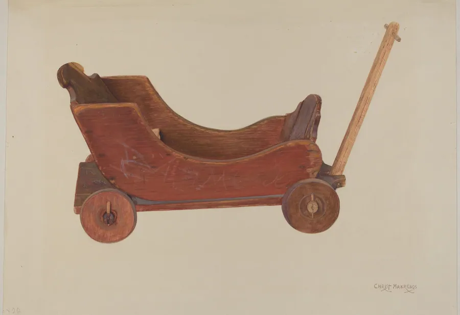 Doll Cart by Chris Makrenos