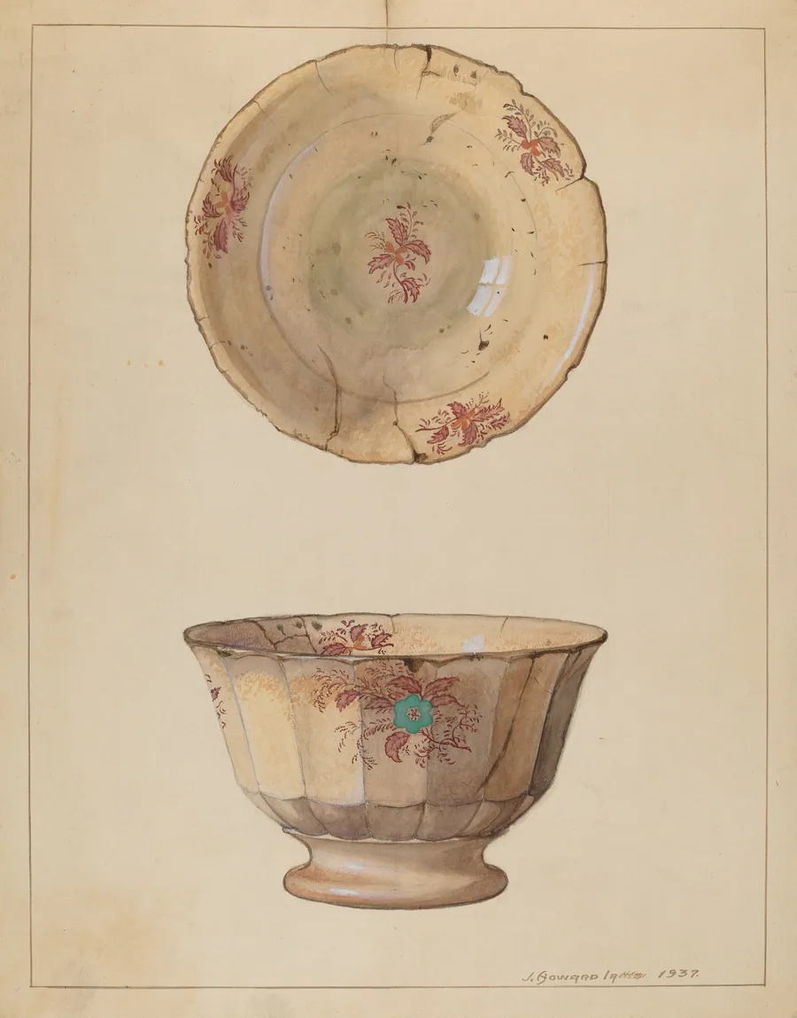 Bowl by J. Howard Iams