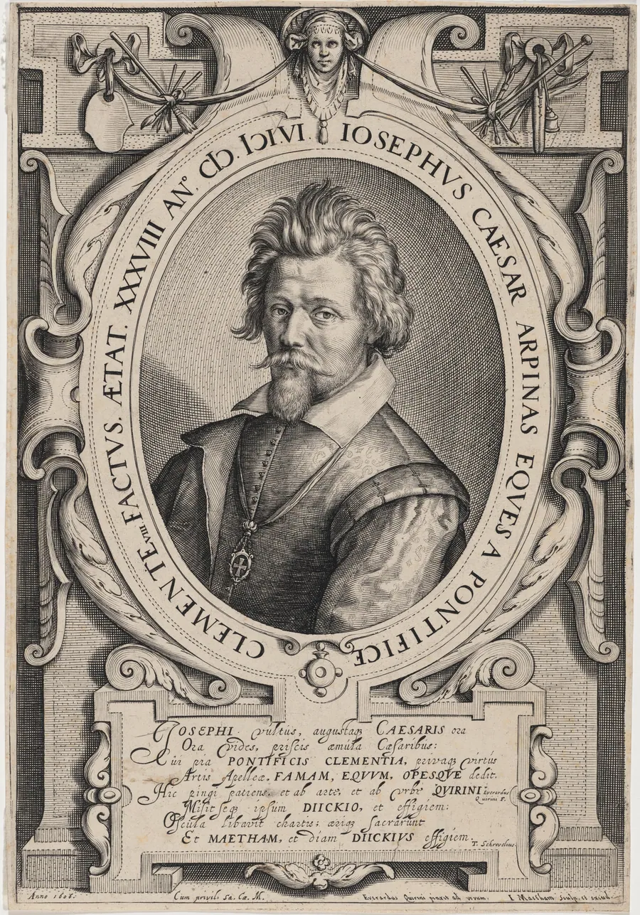 Cesare d'Arpino by Jacob Matham