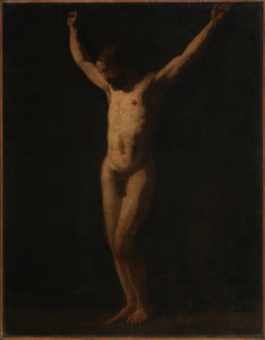Crucifixion by William Merritt Chase, born Williamsburg, IN 1849-died New York City 1916