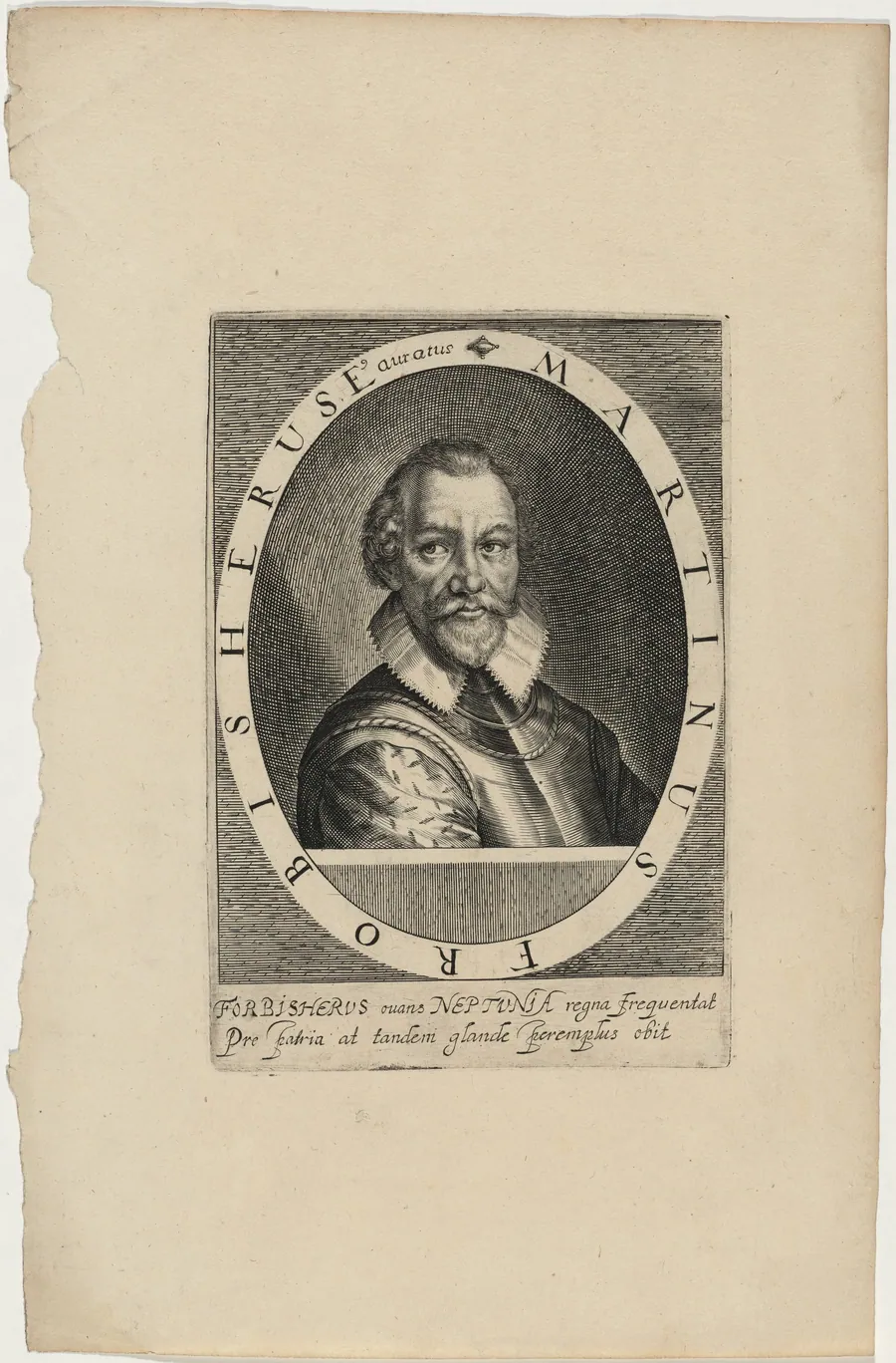 Sir Martin Frobisher by Willem de Passe