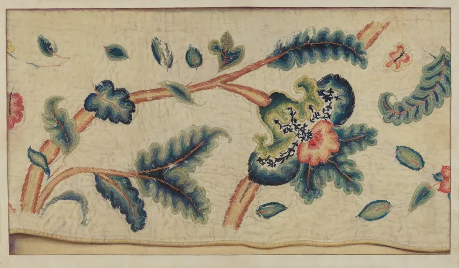 Jacobean Embroidery by Lawrence Peterson