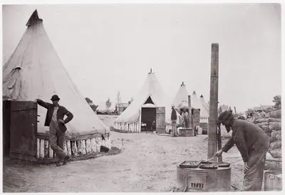 Camp of 153rd New York Infantry