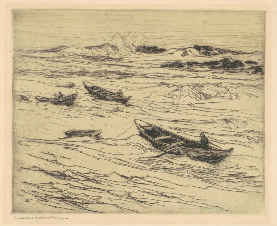 Easterly Coming by Charles H. Woodbury