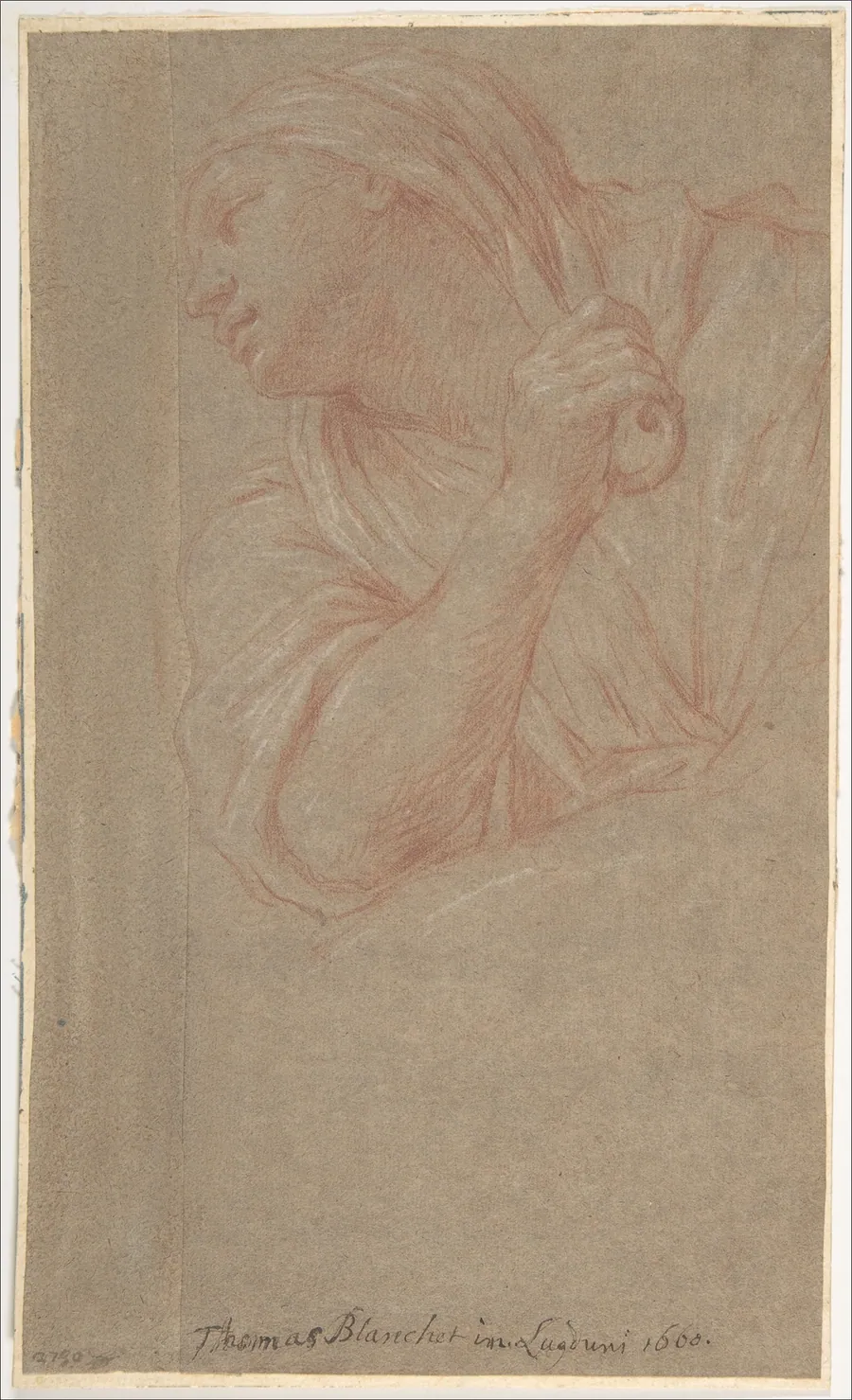 Half Figure of a Woman by Thomas Blanchet