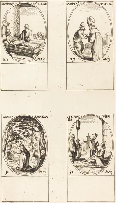 St. Germanus of Paris; St. Maximinus; St. Emmelia; St. Petronilla