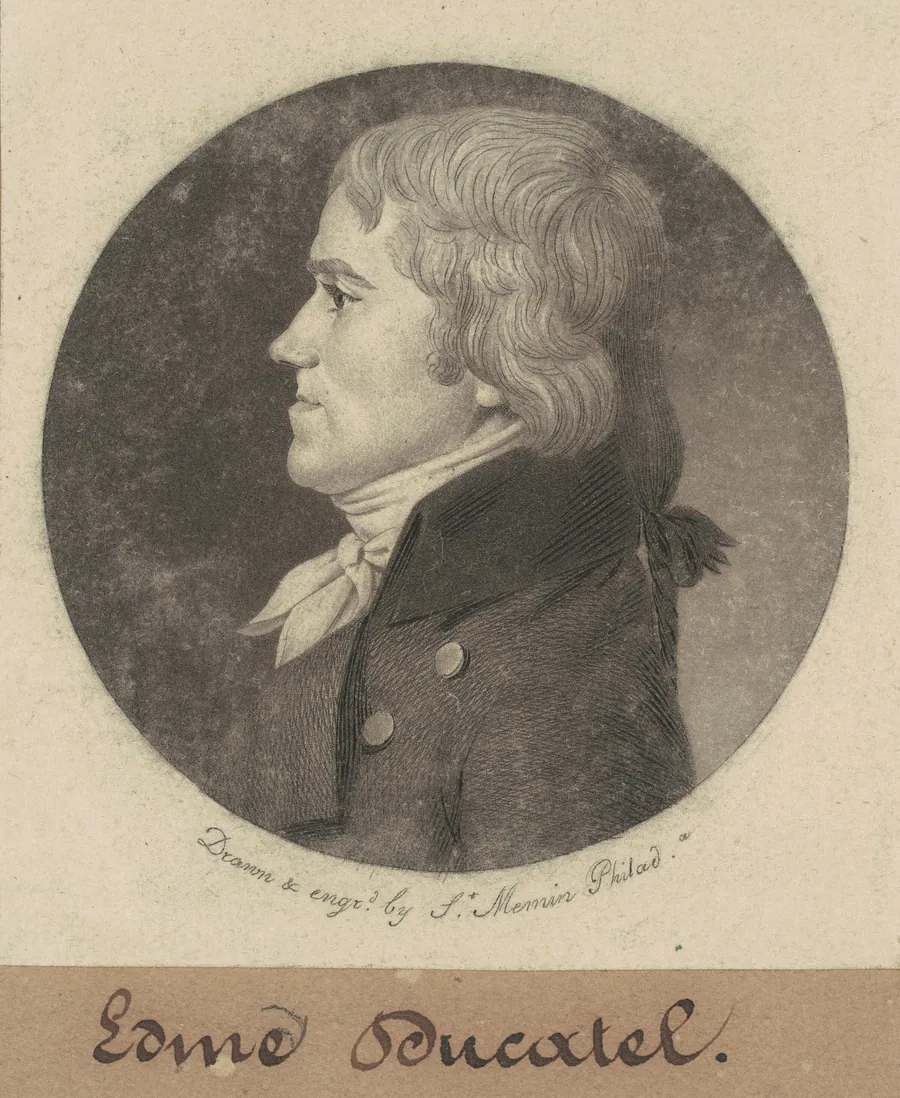 Edme Ducatel by Charles B. J. Févret de Saint-Mémin