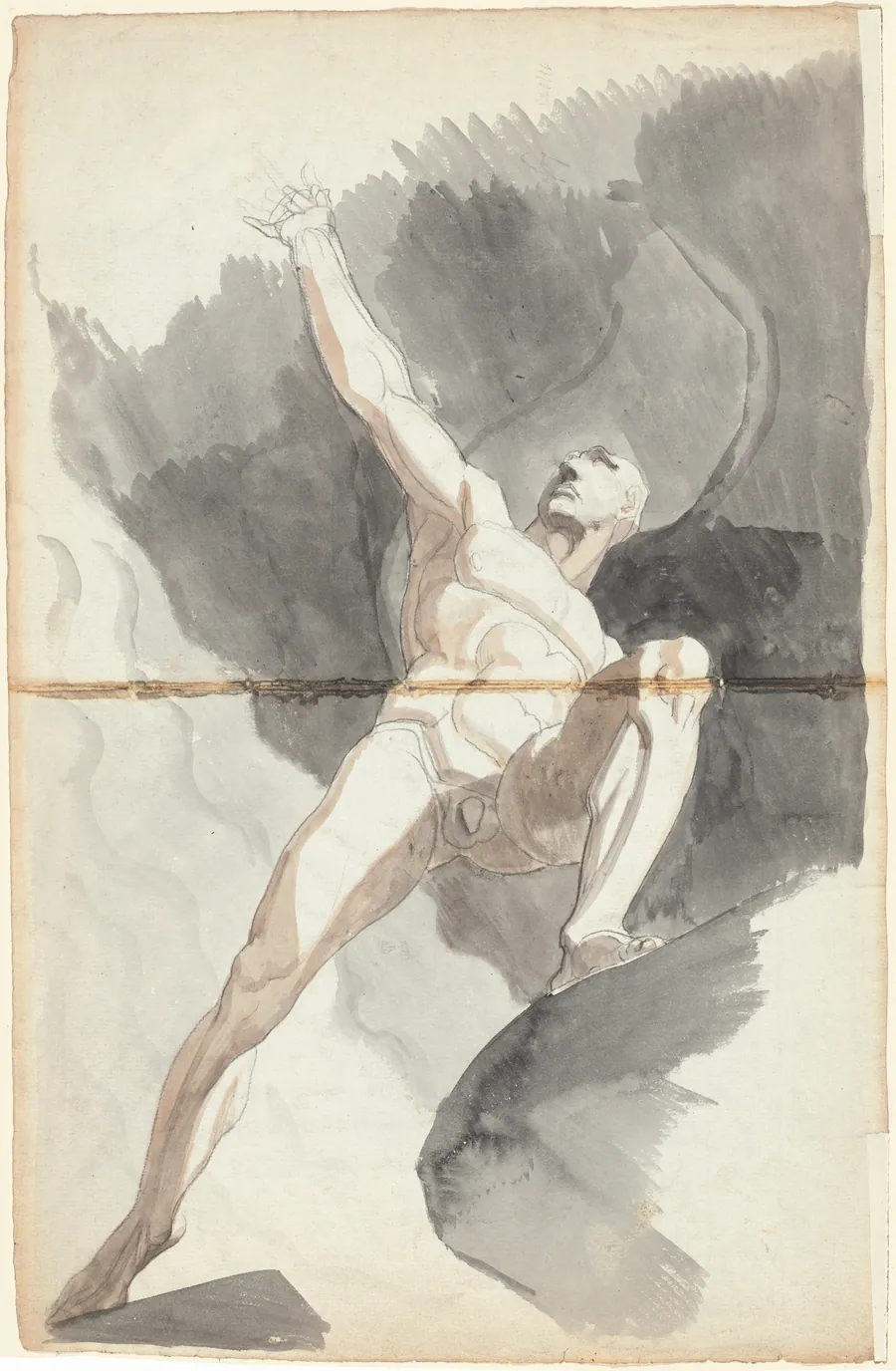 Satan Defying the Powers of Heaven by Henry Fuseli