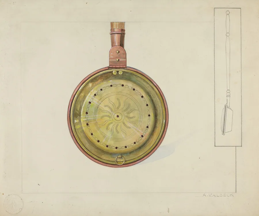 Warming Pan by Alfred Walbeck