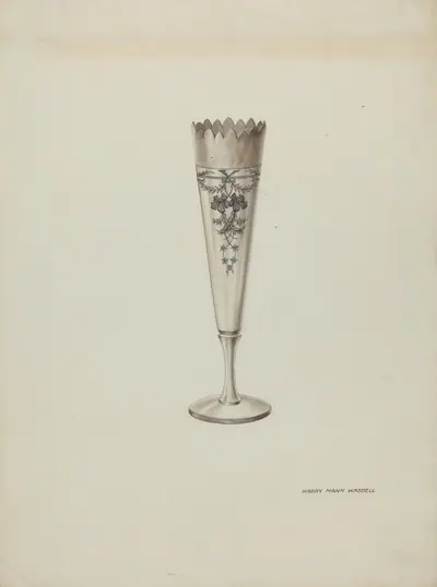 Metal Vase