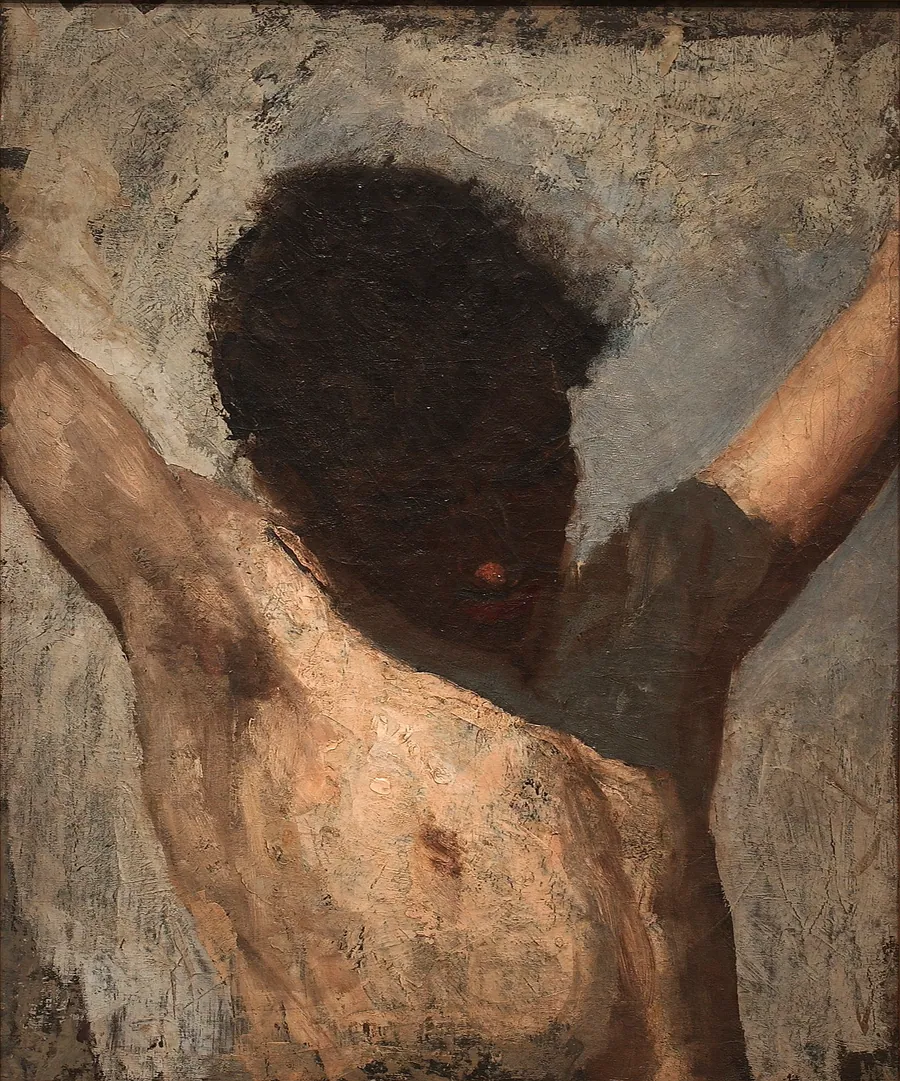 Study for "The Crucifixion" by Thomas Eakins, American, b. Philadelphia, Pennsylvania, 1844–1916
