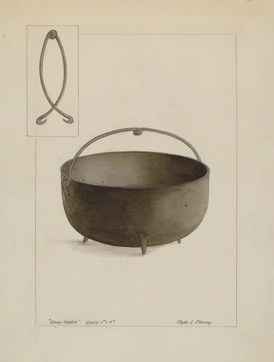 Soap Kettle by Clyde L. Cheney