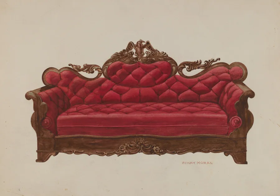 Settee (Eagle) by Henry Moran