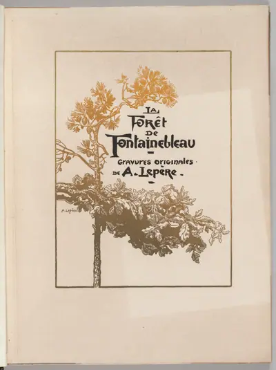 Fontainebleau Forest: Cover (La Forêt de Fontainebleau)