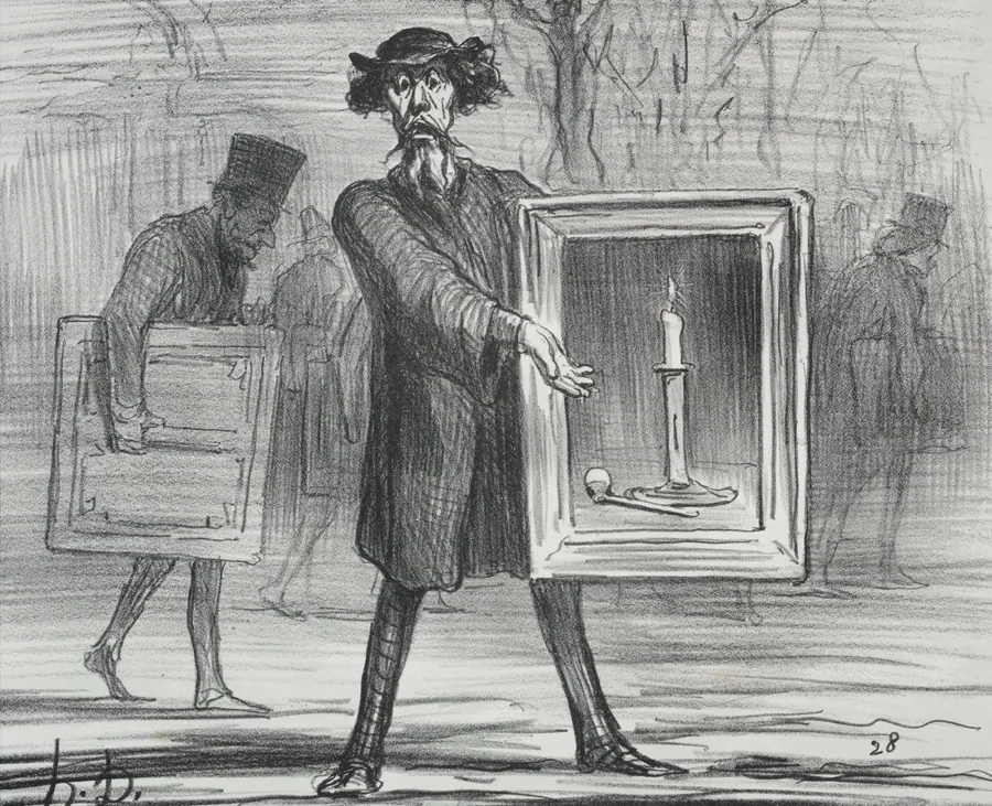 They refused this..., the ignoramuses! by Honoré Daumier