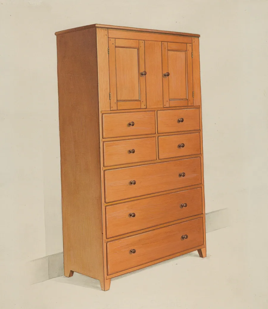 Shaker Cabinet by Anne Ger