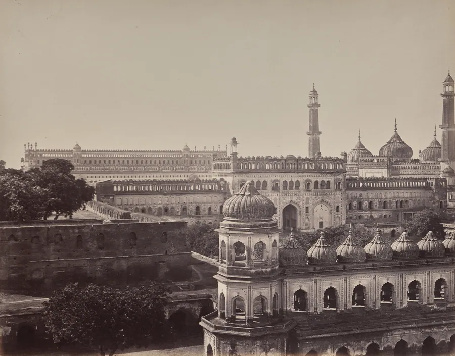 Lucknow. The Great Emambara and Mosque by Samuel Bourne