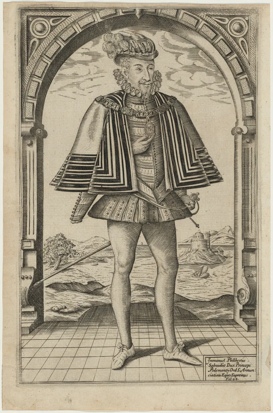 Emmanuel Philibert, Duke of Savoy by William Rogers