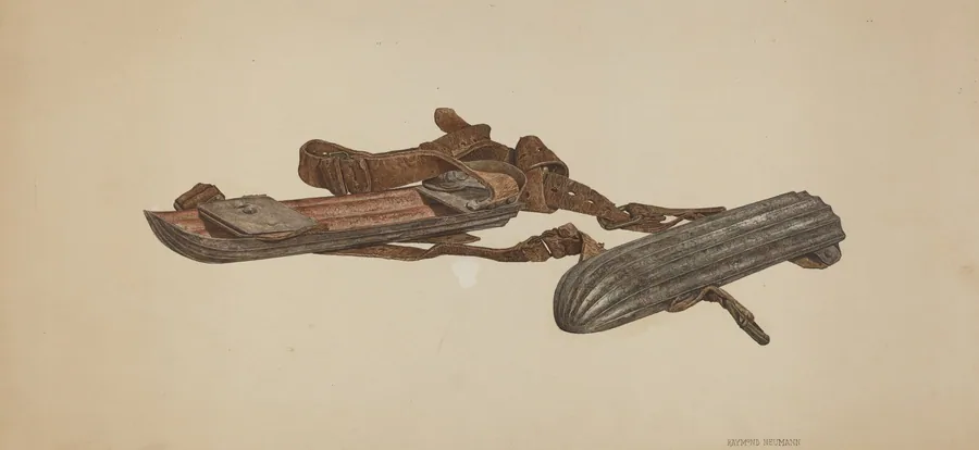 Snow Skates by Raymond Neumann
