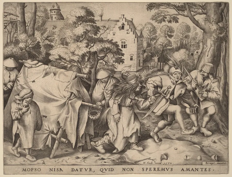 The Wedding of Mopsus and Nisa by Pieter van der Heyden