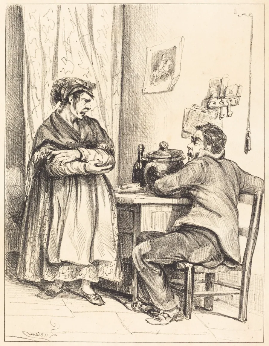 Domestic Dispute by Lucien