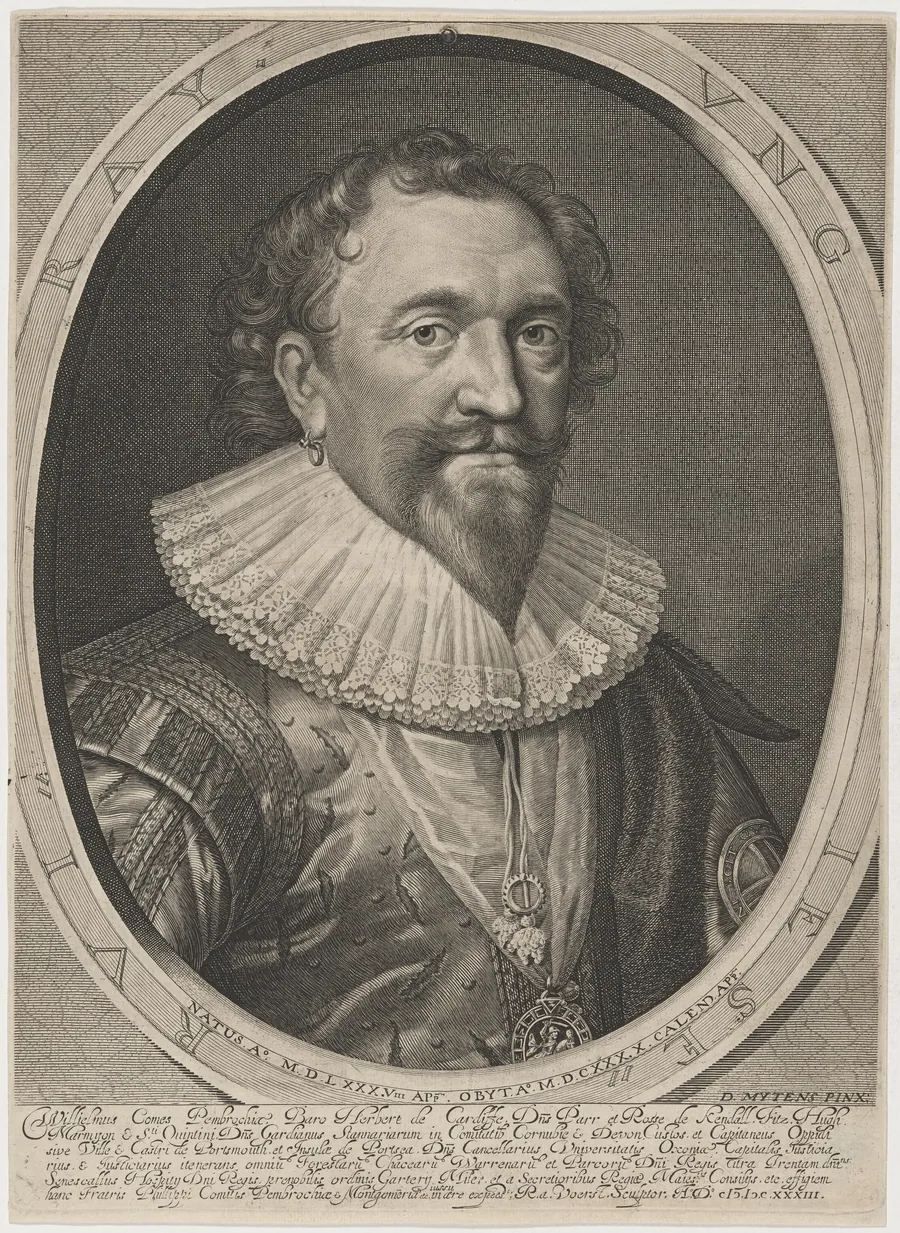 William, Earl of Pembroke by Robert van Voerst