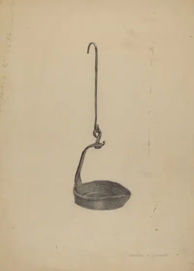 Whale Oil Lamp
