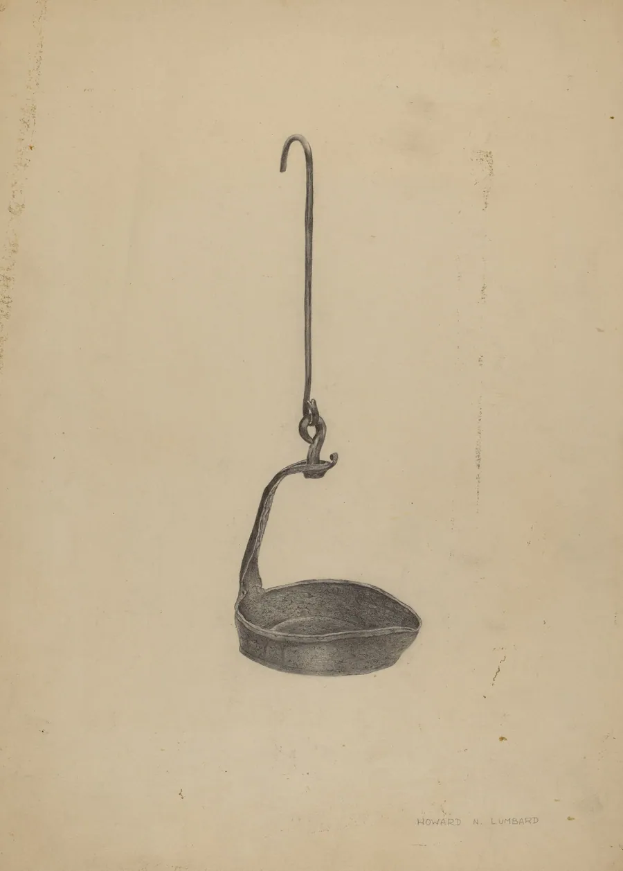 Whale Oil Lamp by Howard Lumbard
