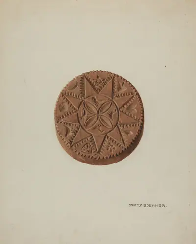 Zoar Buttermold