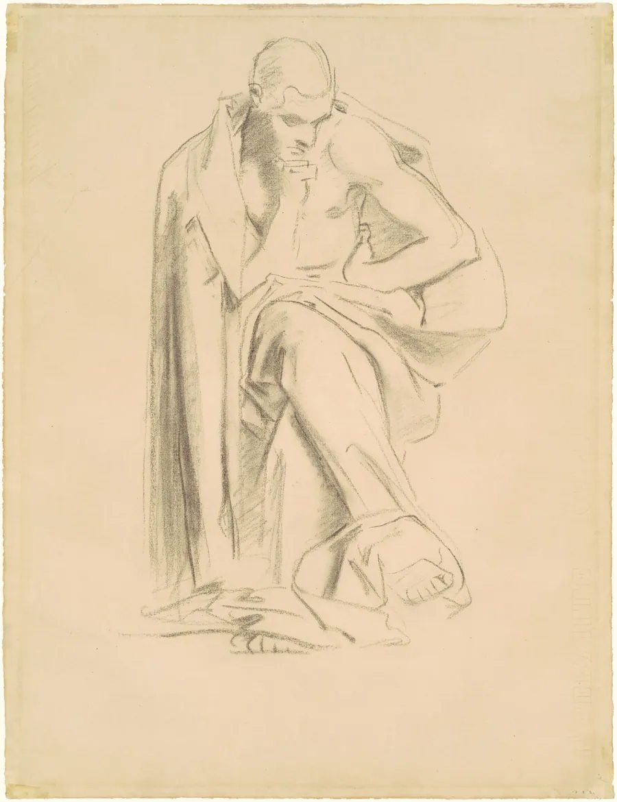 Study for "Philosophy" by John Singer Sargent