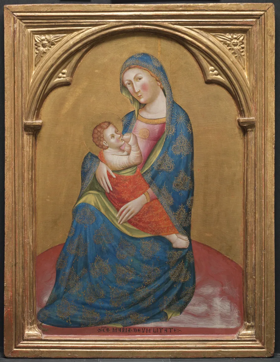 Madonna of Humility by Caterino Veneziano