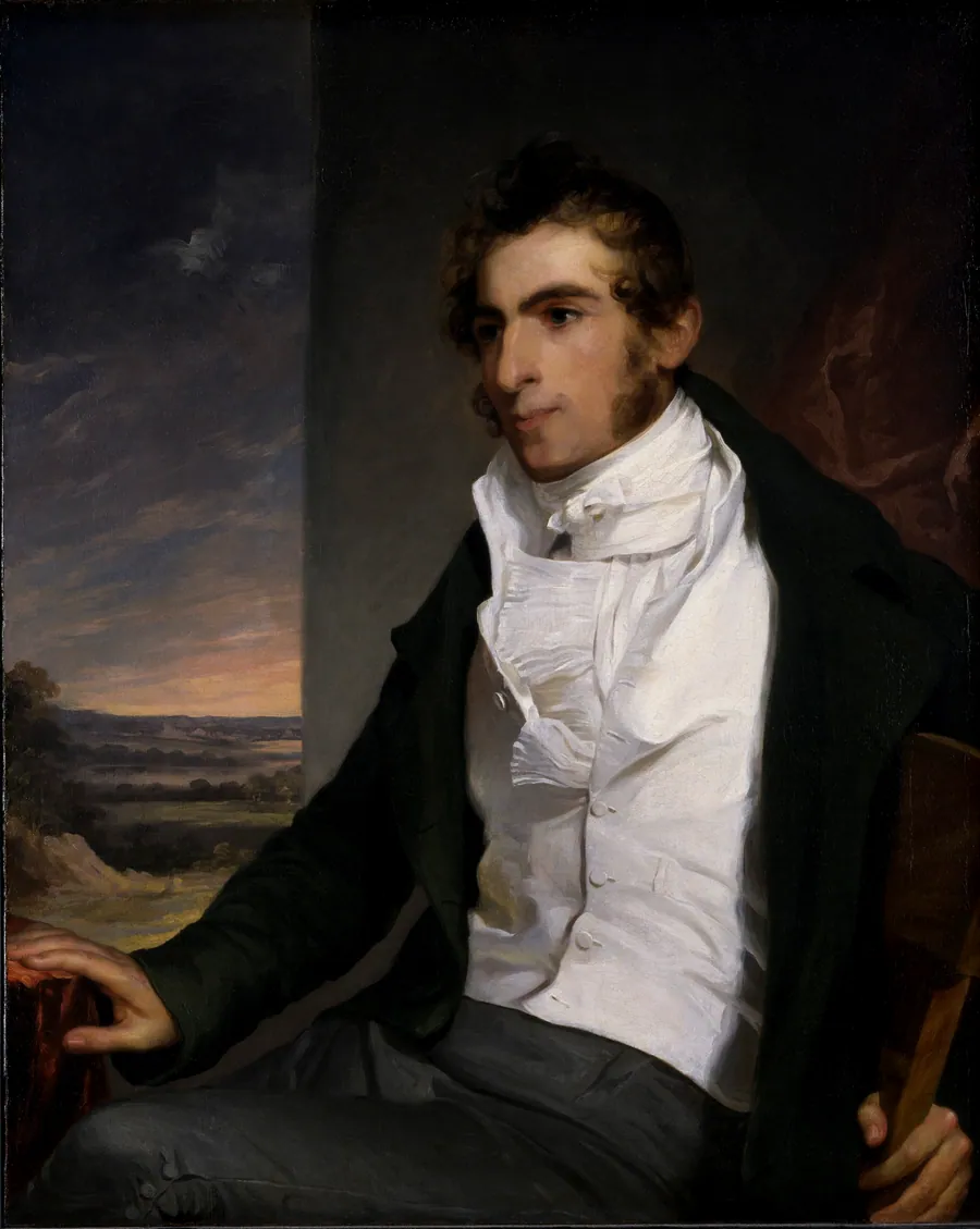Daniel La Motte by Thomas Sully, born Horncastle, England 1783-died Philadelphia, PA 1872