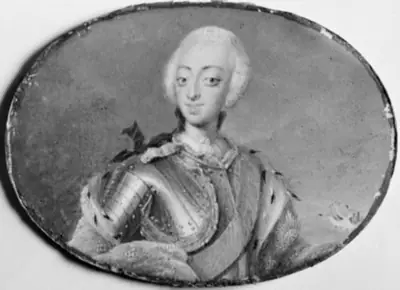Portræt af Frederik V som kronprins