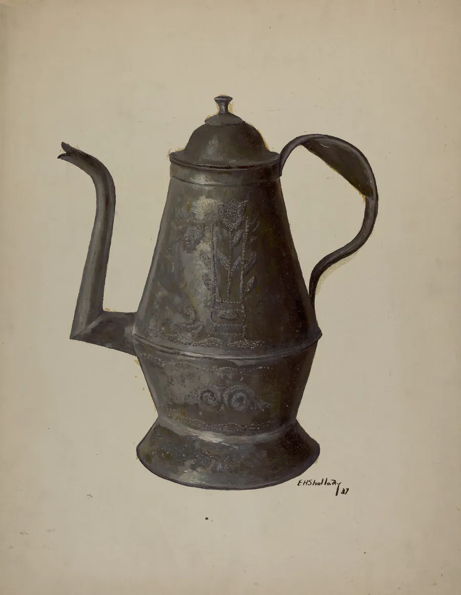 Pa. German Teapot by Eugene Shellady
