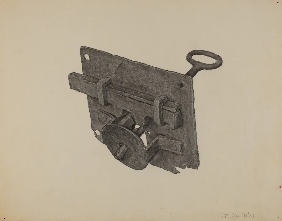 Lock and Key by Maurice Van Felix