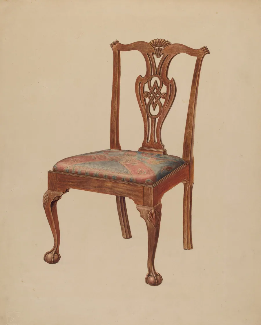 Side Chair by Francis Law Durand