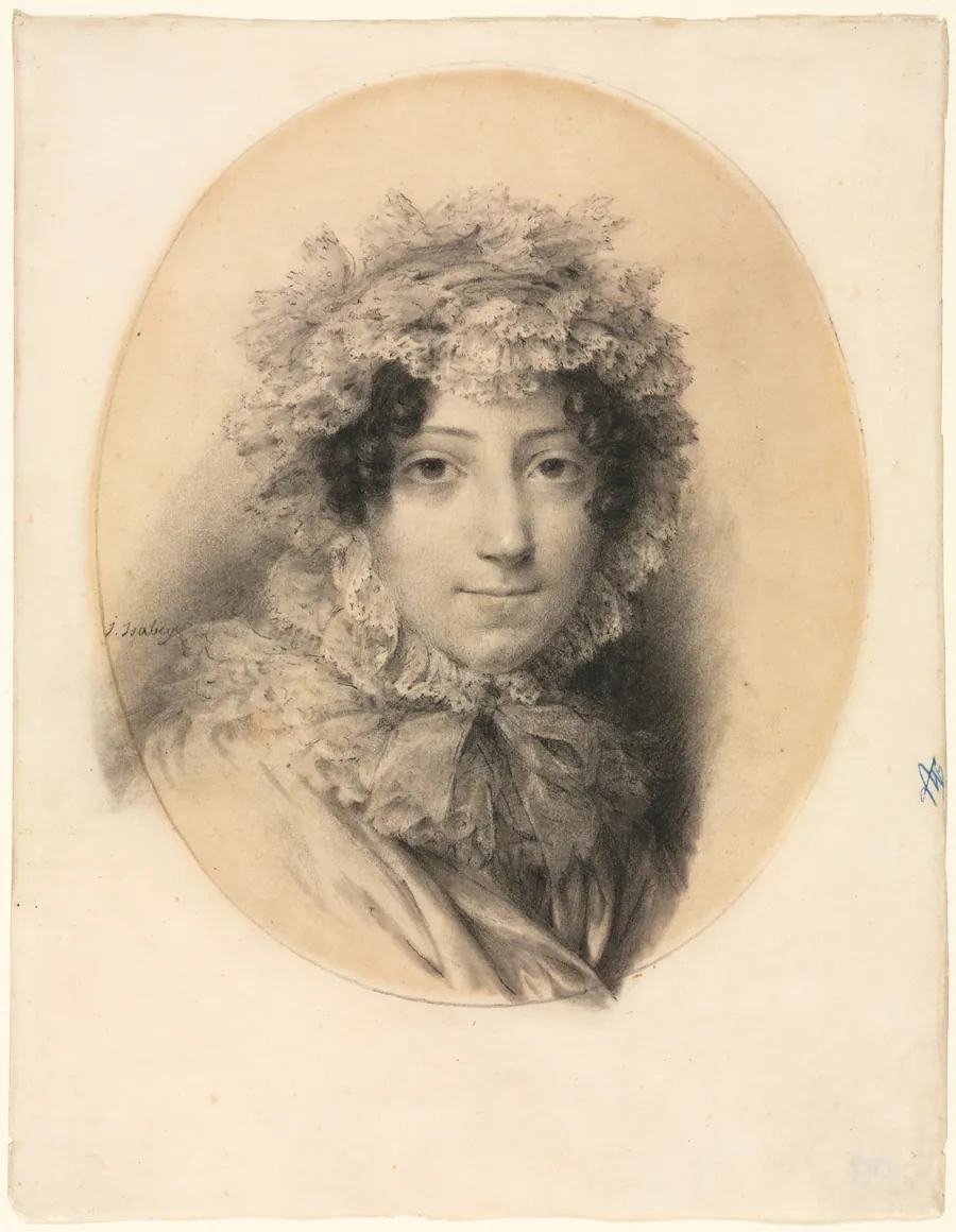 Portrait of a Lady by Jean-Baptiste Isabey
