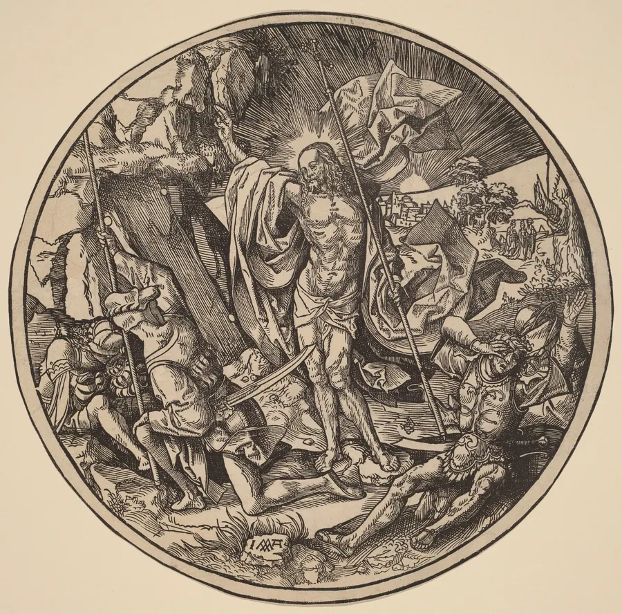 The Resurrection and the Holy Women on Their Way to Christ's Sepulchre by Jacob Cornelisz van Oostsanen