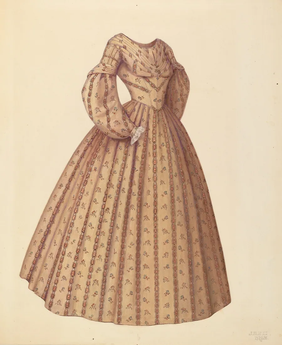 Woman's Dress by Julie C. Brush