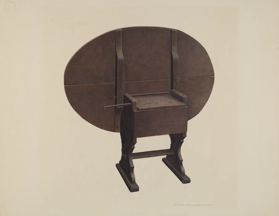 Dining Table by William H. Edwards